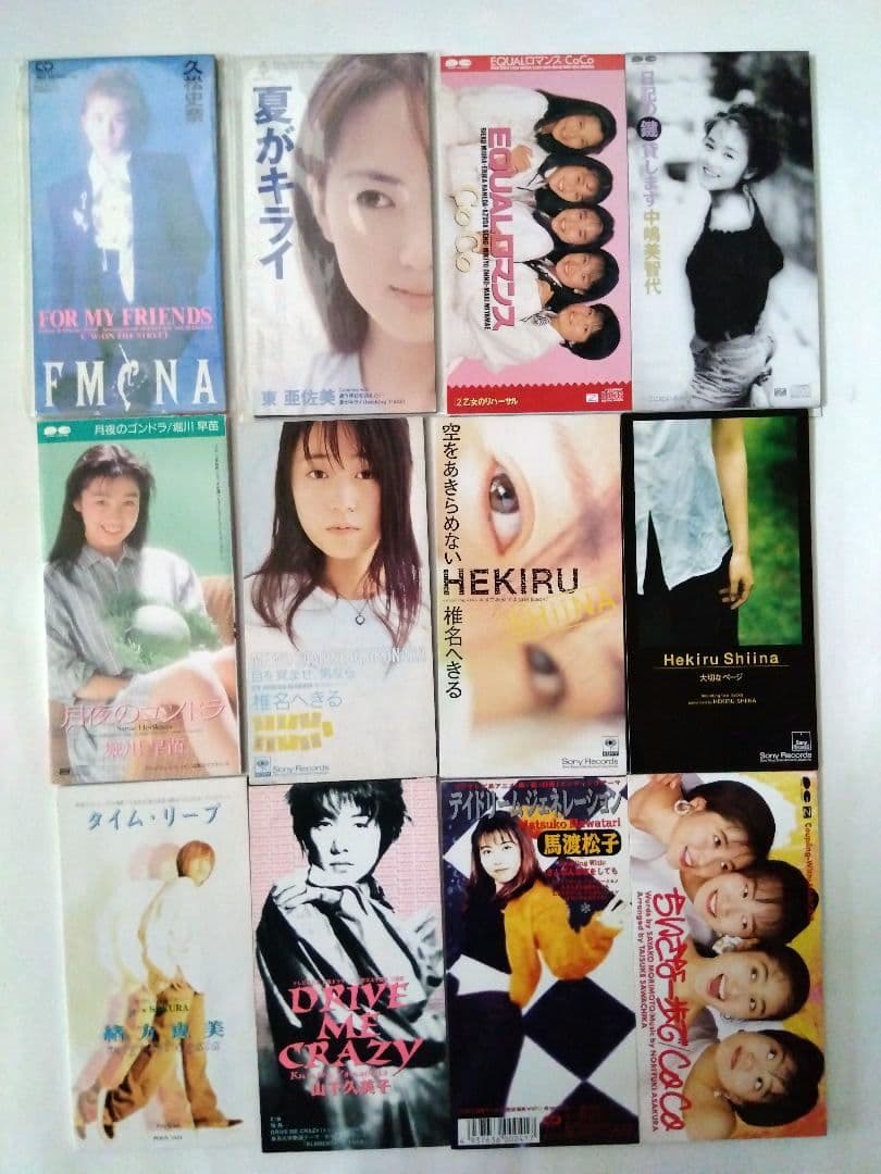 (8cmCD)216枚 女性アイドル&NM系美品多数レア盤多数中古美品
