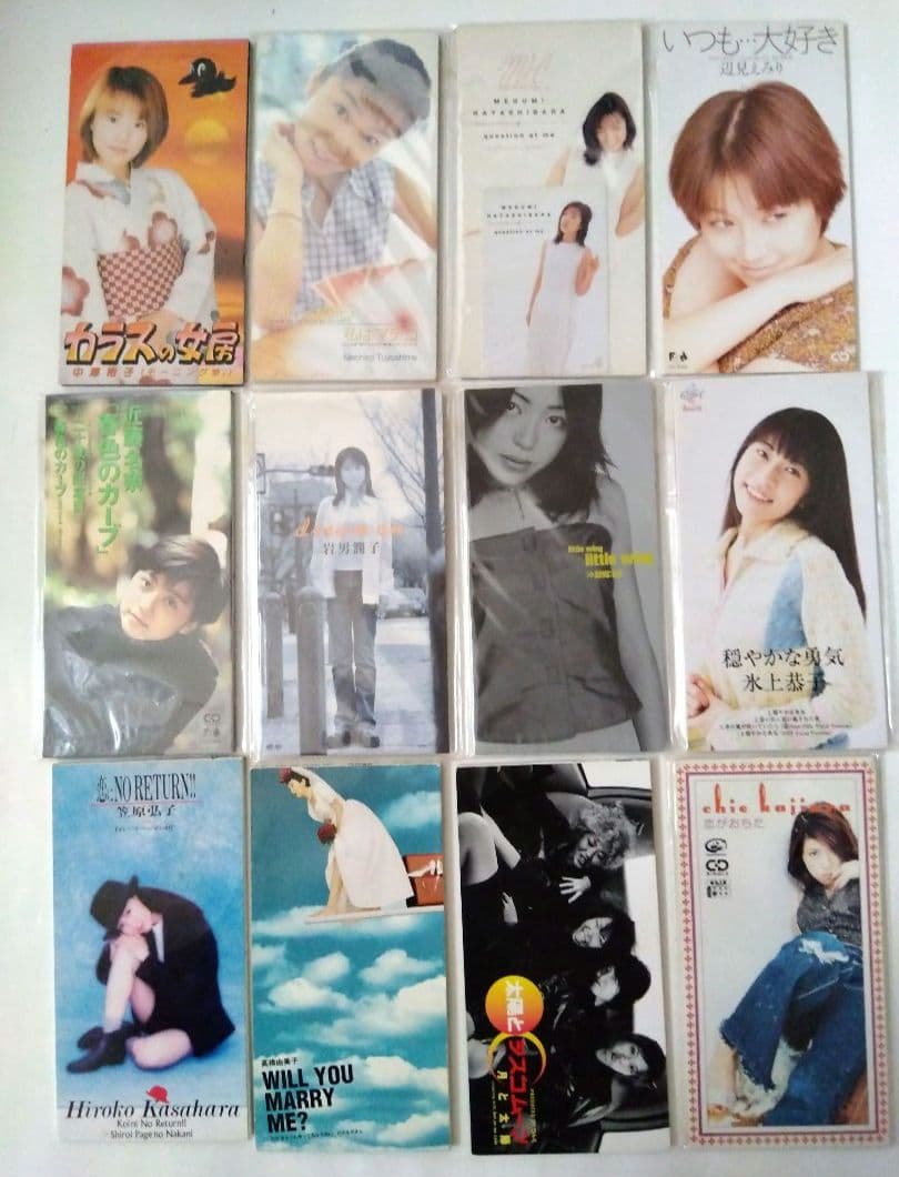 (8cmCD)216枚 女性アイドル&NM系美品多数レア盤多数中古美品