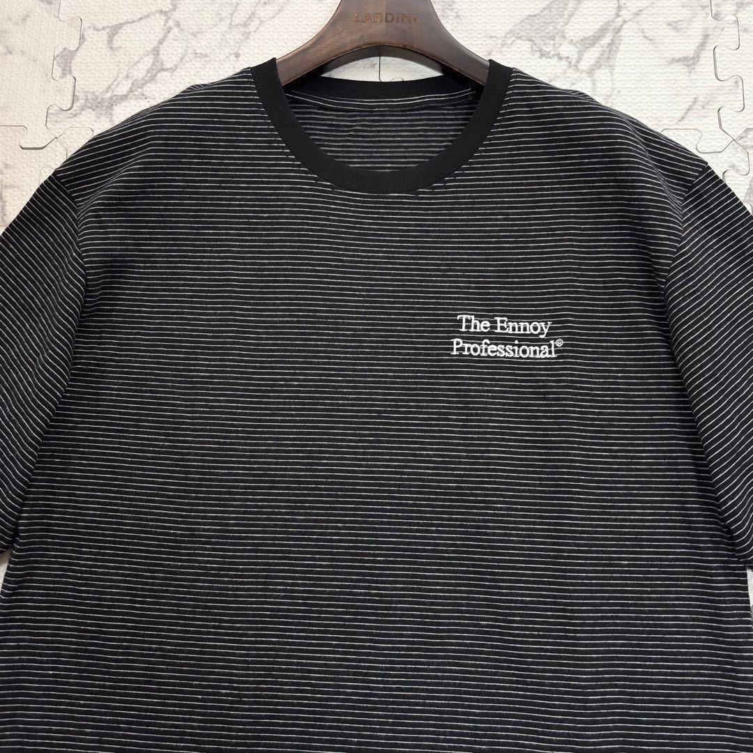 トップス 22ss ENNOY Professional BorderT-Shirt L