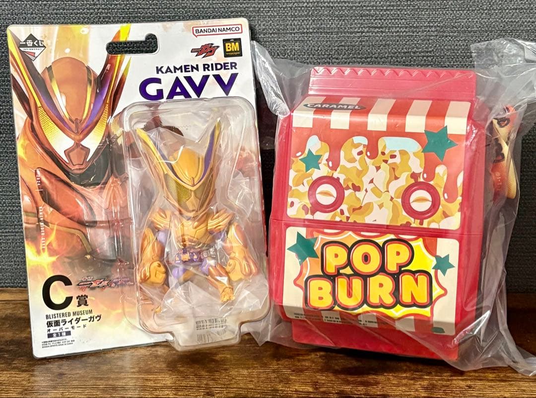 仮面ライダーガヴ ポップコーンバケツ / 一番くじ C賞 ガヴ オーバーモード