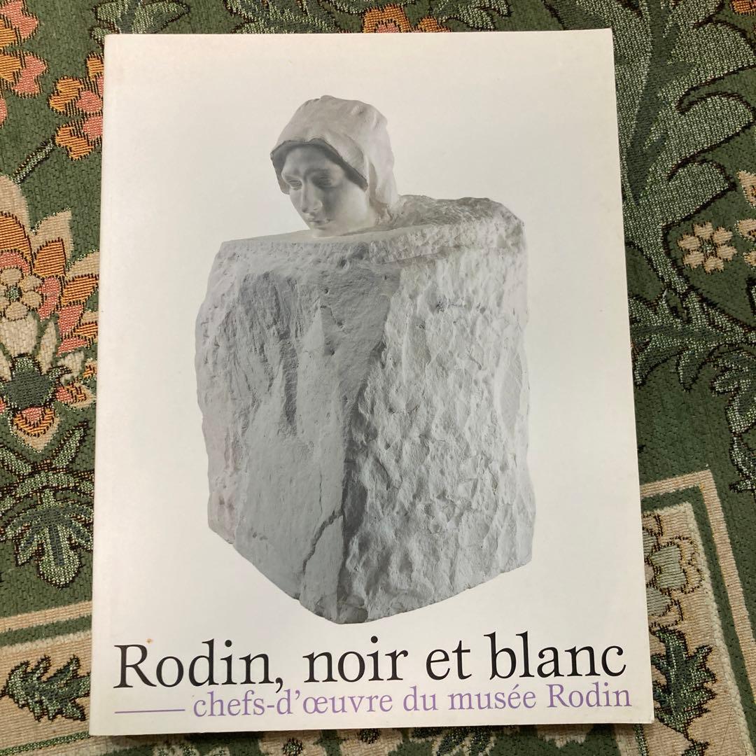 Rodin、noir et blanc