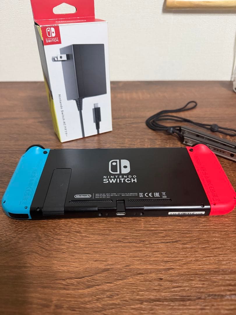 Nintendo Switch 本体 赤/青 Joy-Con ACアダプター付き