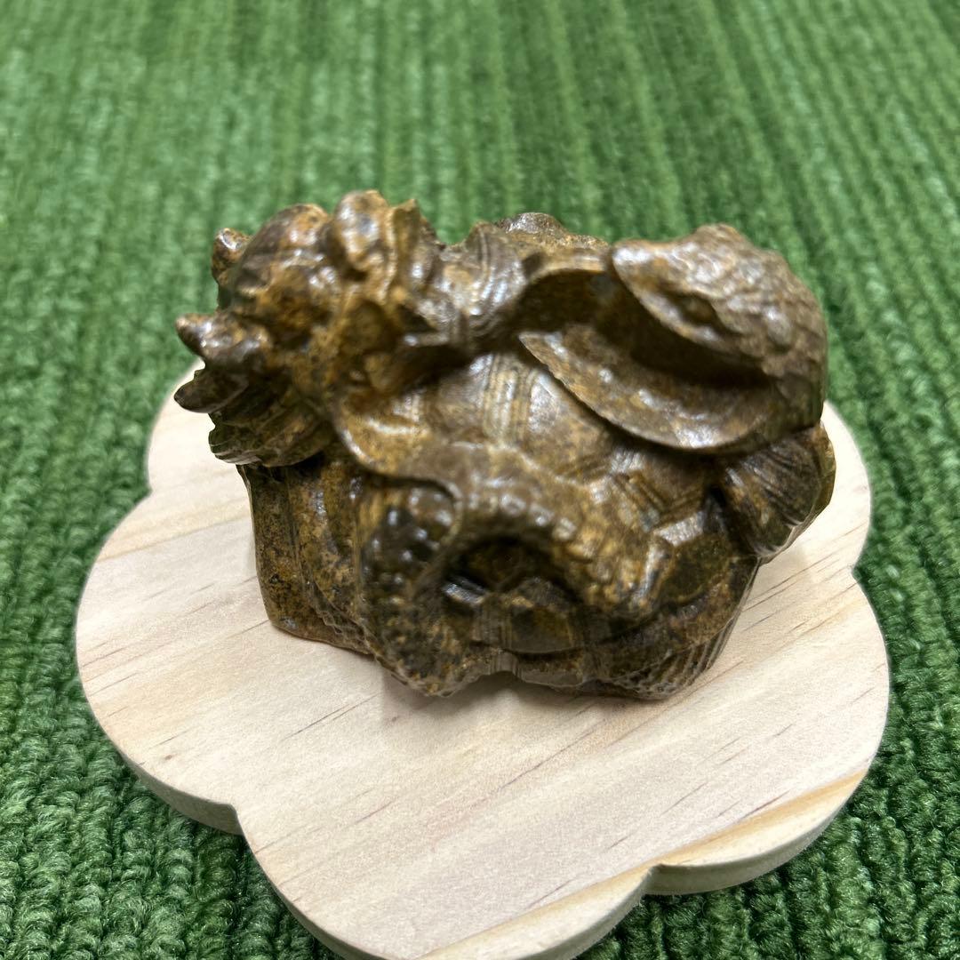 龍宮舎利石 玄武 箱付き