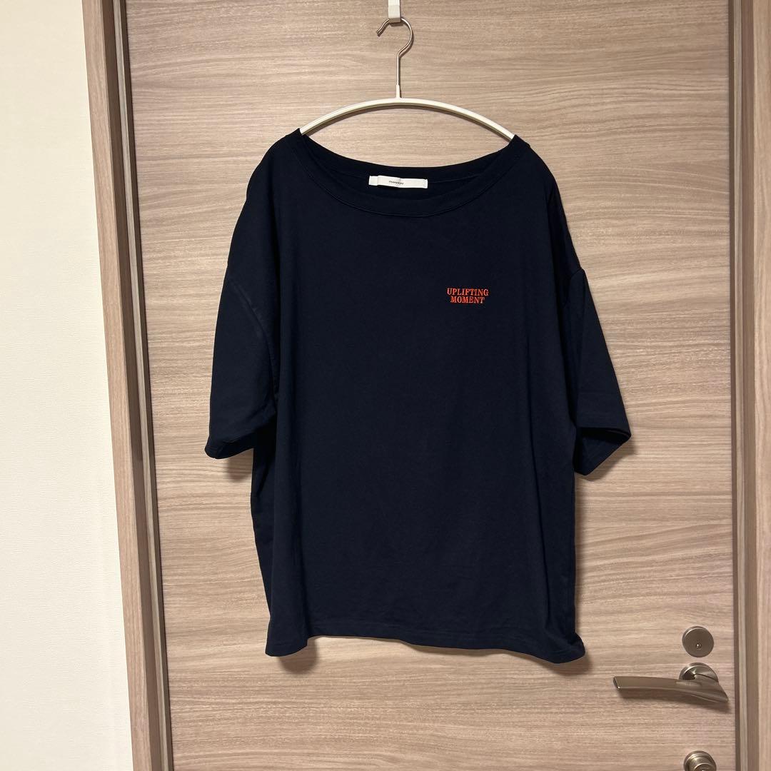 FRAMeWORK 25SS haru×FRAMeWORK コラボロゴTEE