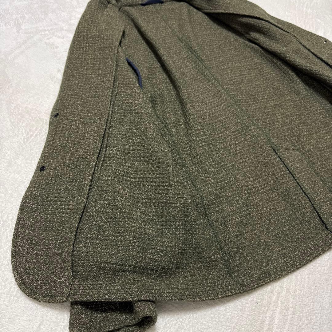 極美品 シップス TEXBRID ハニカム メッシュ ローゲージ ジャケット L