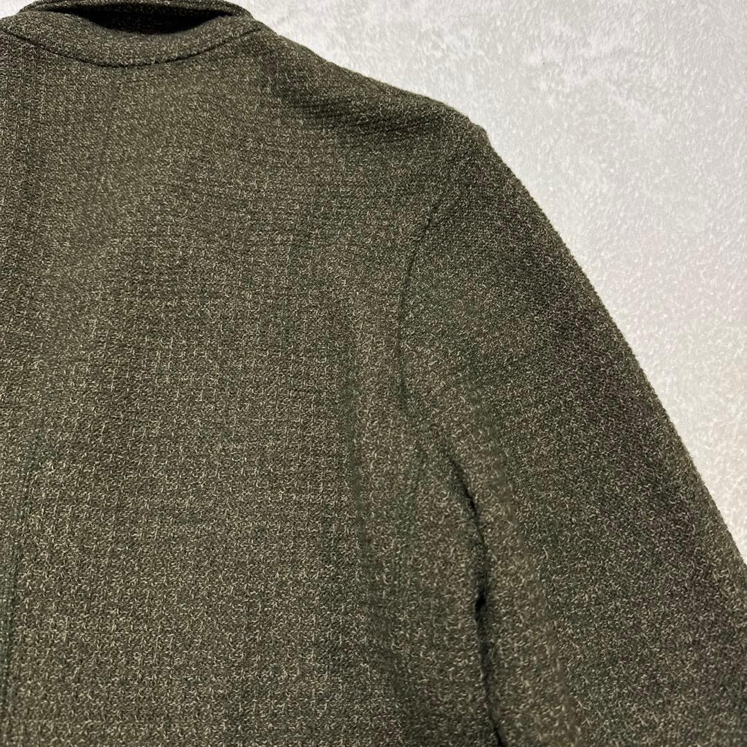 極美品 シップス TEXBRID ハニカム メッシュ ローゲージ ジャケット L