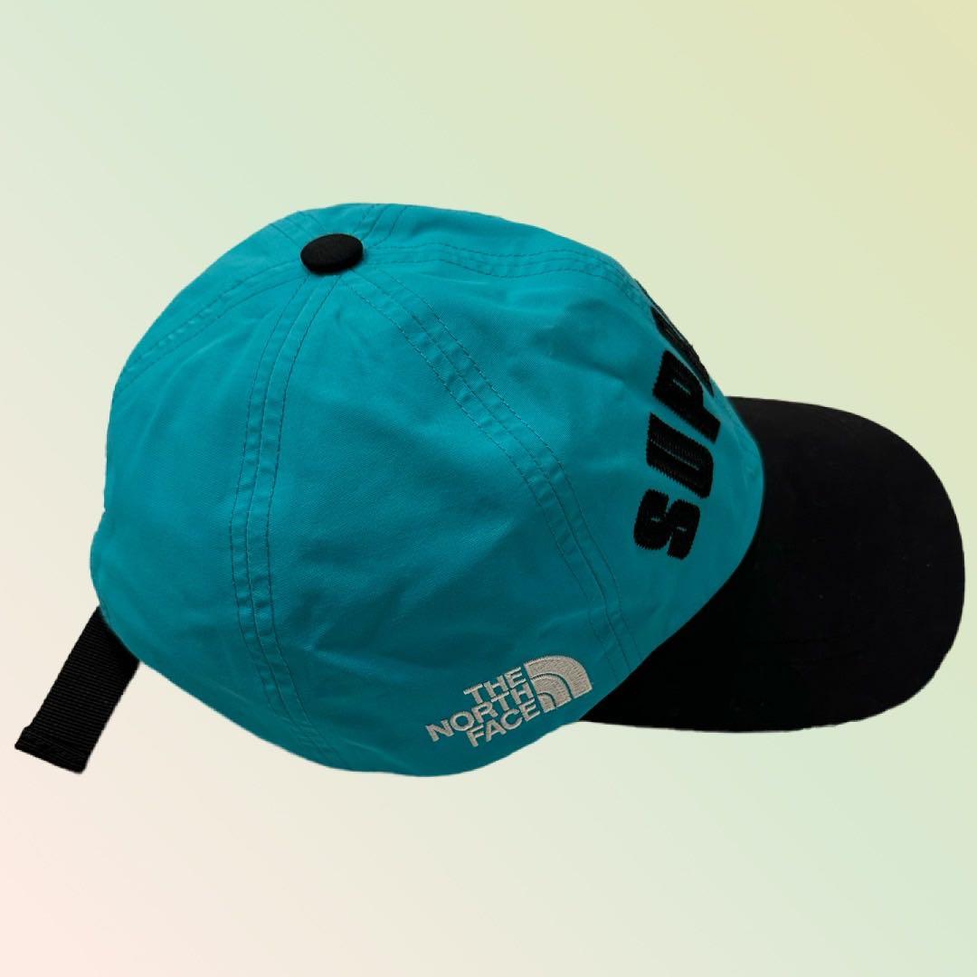 シュプリーム ザノースフェイス アーチ ロゴ6パネル ブルー supreme