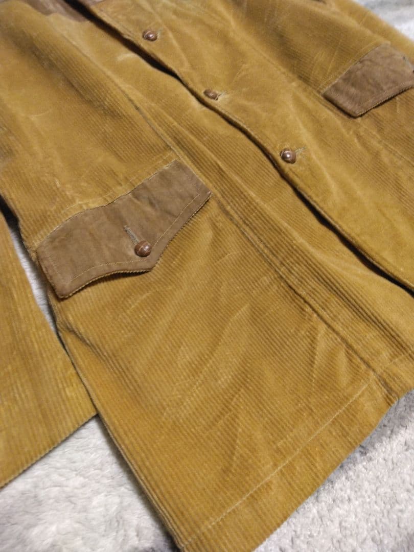 70s　MacMurray マクマリー　コーデュロイ ウエスタンジャケット　XL