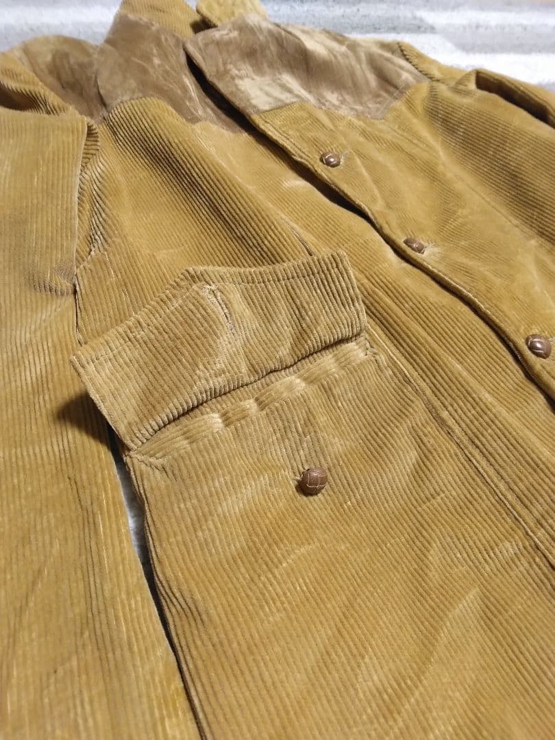 70s　MacMurray マクマリー　コーデュロイ ウエスタンジャケット　XL