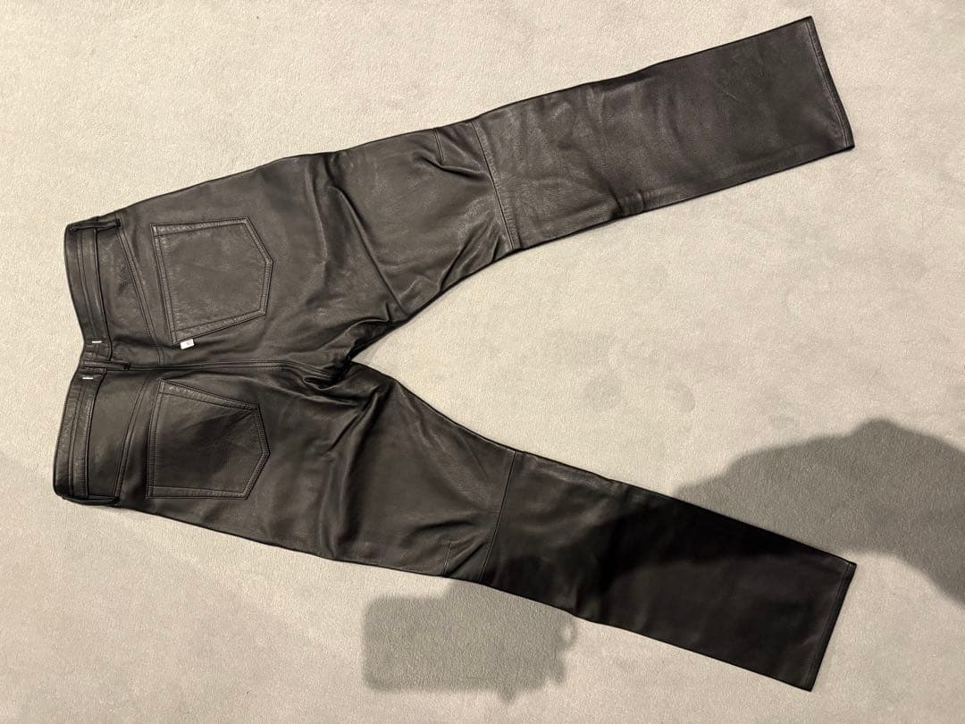 nonnative ノンネイティブ レザーパンツ ブラック サイズ1