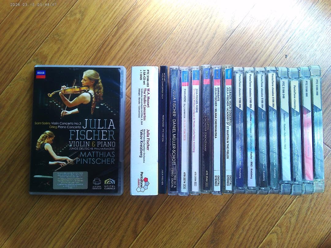 Julia Fischer SACD ユリア・フィッシャー ヴァイオリン
