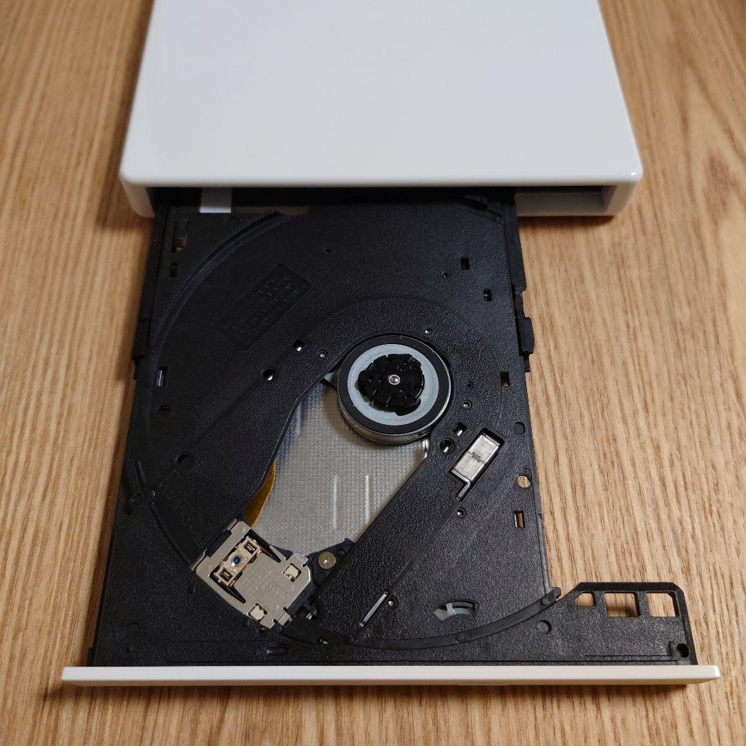 BUFFALO スマートフォン用CDレコーダー ラクレコ RR-C1-WH