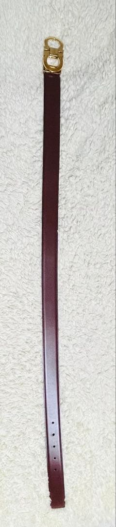 Ferragamo ブラウンブラックリバーシブル神士ベルト