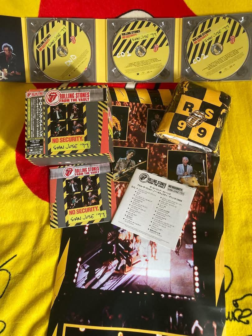 ミュージック STONES NO SECURITY SAN JOSE '99DVD&CD106