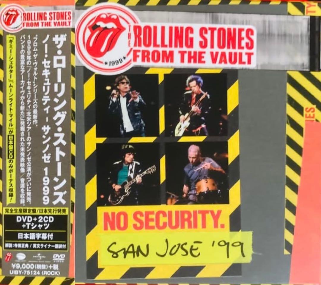 ミュージック STONES NO SECURITY SAN JOSE '99DVD&CD106