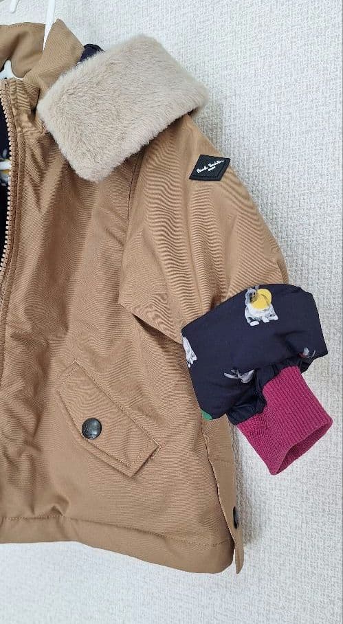Paul Smith コート 90 cm ベージュ　うさぎ柄