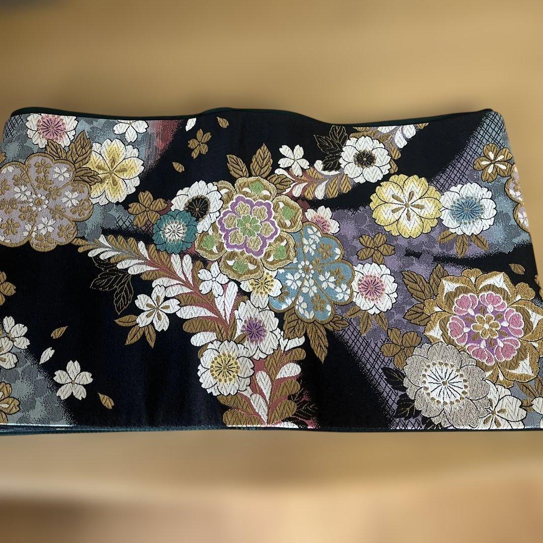 辻ヶ花振袖花絞り金通し
