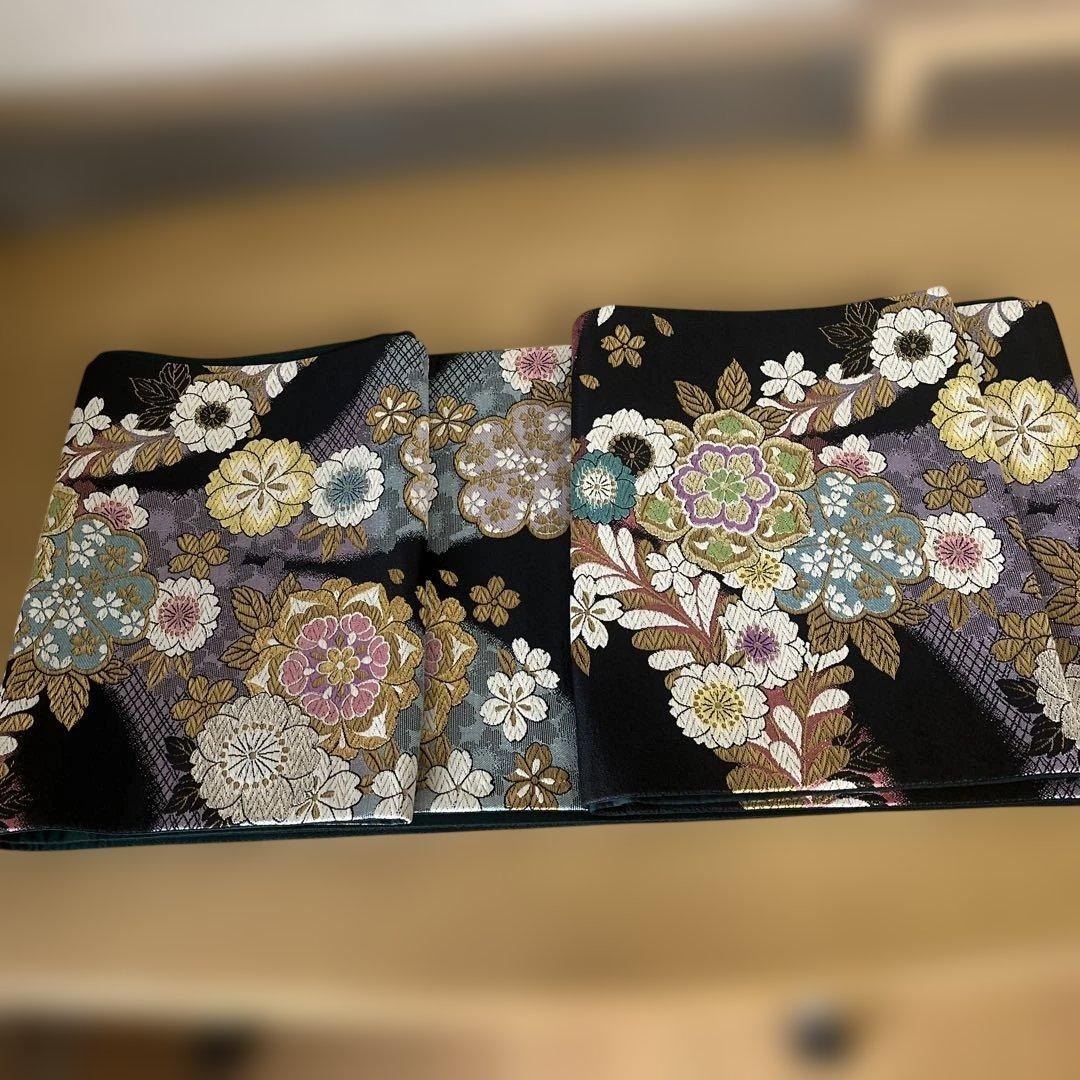 辻ヶ花振袖花絞り金通し