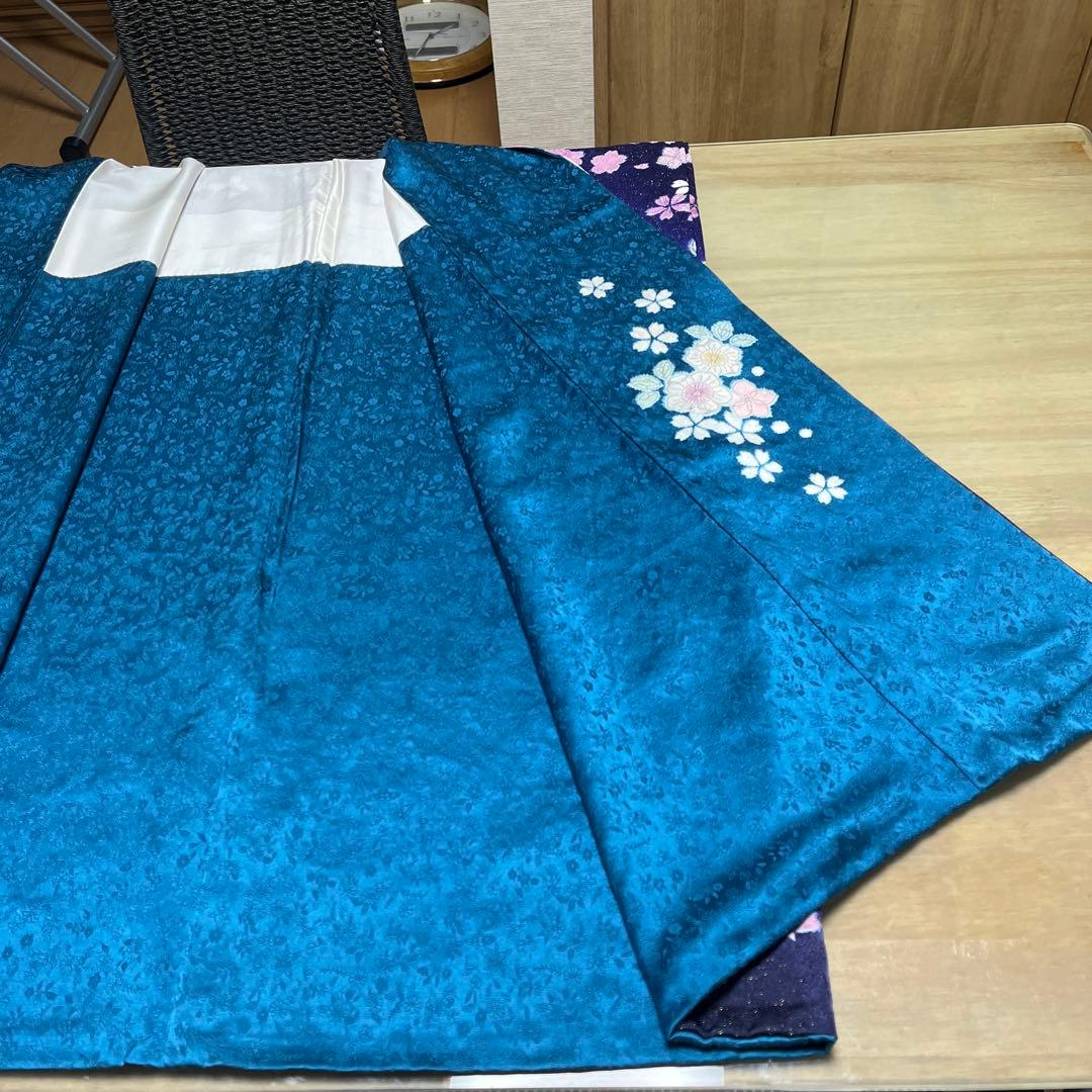 辻ヶ花振袖花絞り金通し