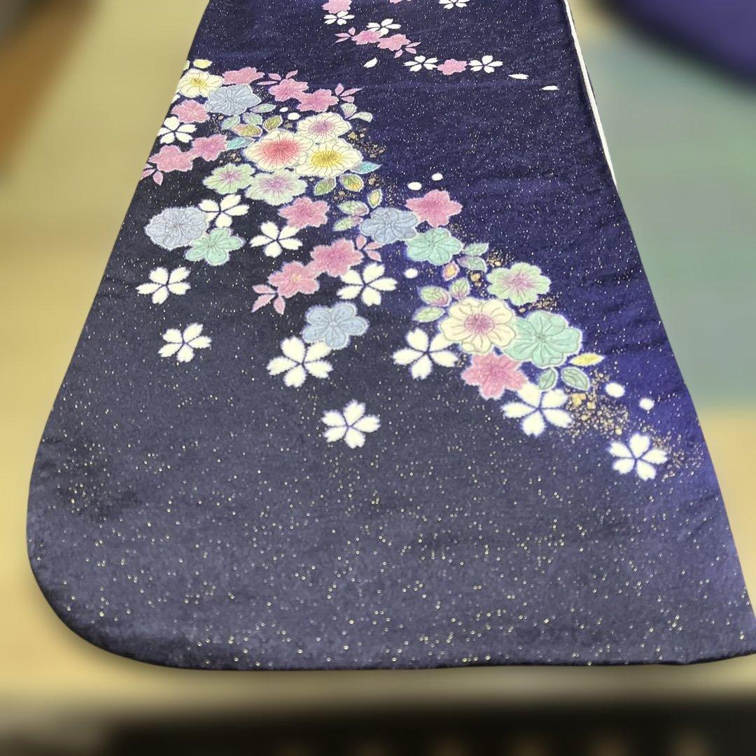辻ヶ花振袖花絞り金通し