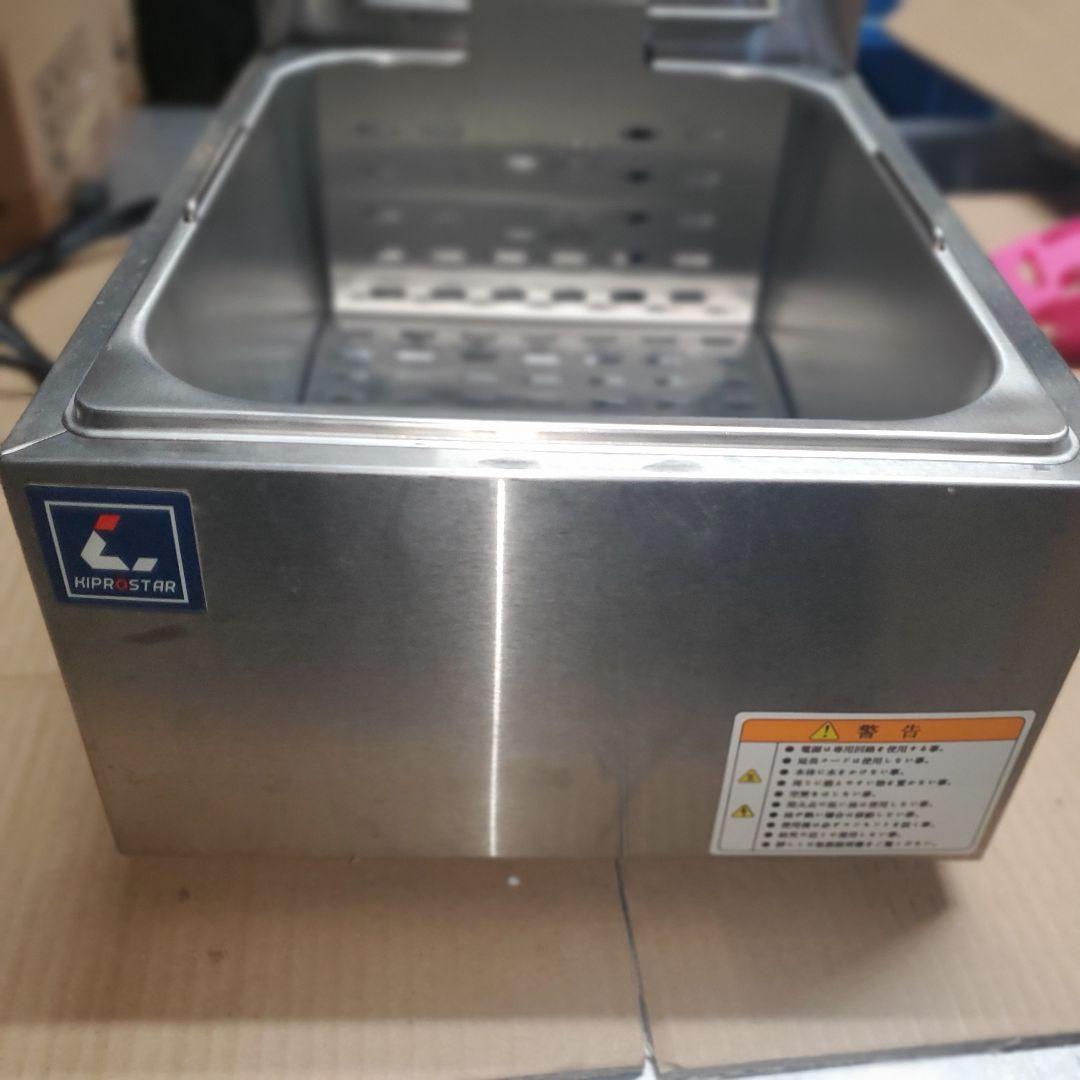 コンパクト電気フライヤー ステンレス製　PRO-6FLT-F