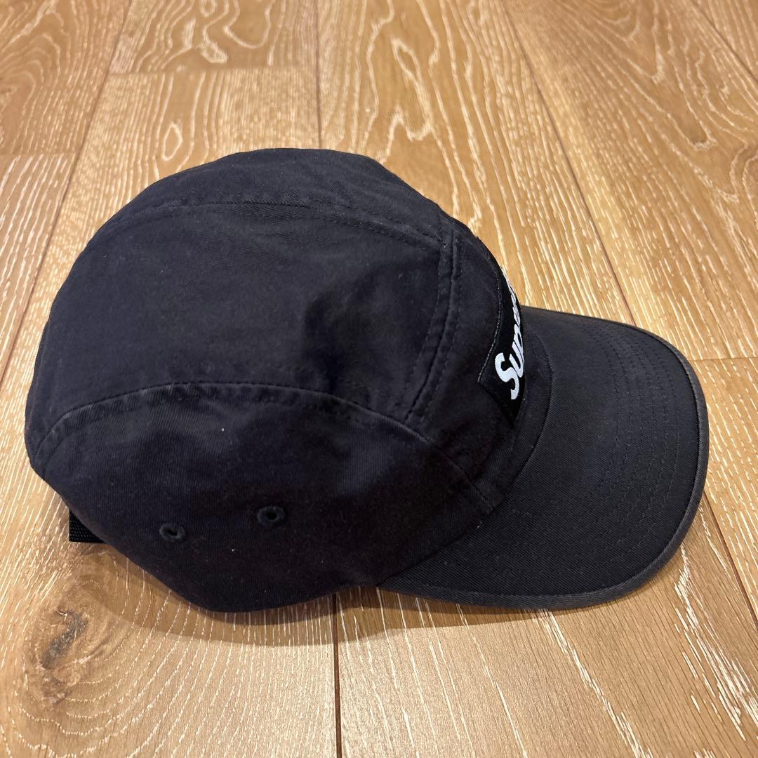Supreme camp cap 24ss ブラック