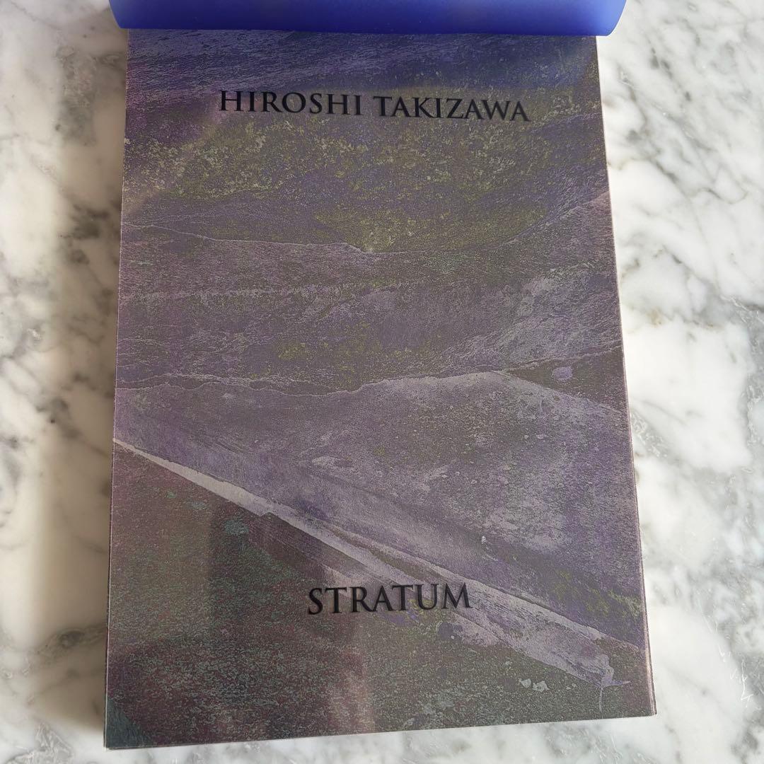 Hiroshi Takizawa STRATUM サイン 限定本 アート本