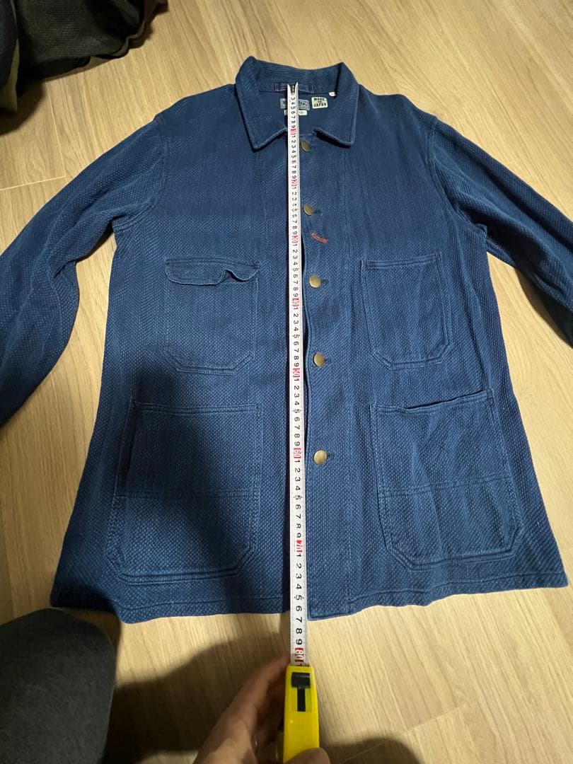 BLUE BLUE JAPAN ネイビー カバーオール M