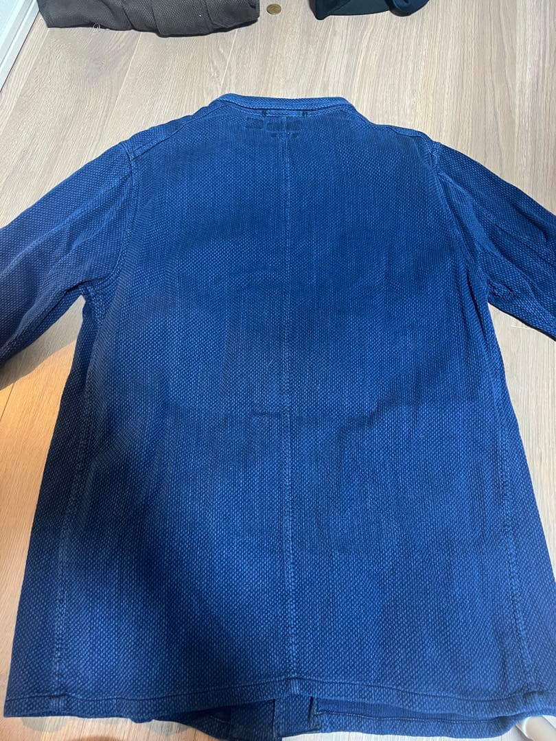 BLUE BLUE JAPAN ネイビー カバーオール M