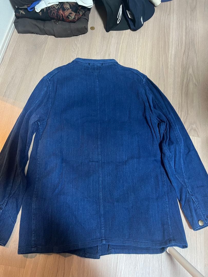 BLUE BLUE JAPAN ネイビー カバーオール M