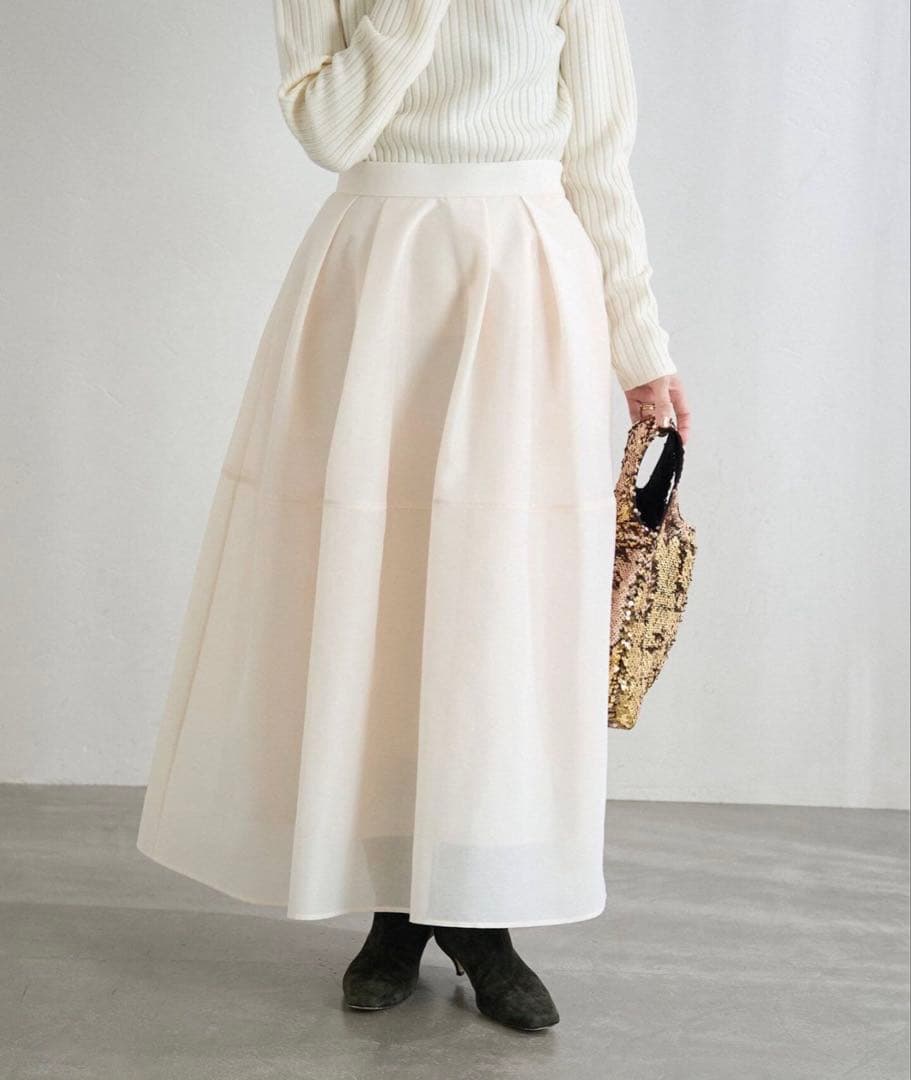 iena シアーフォルムスカート　イエナ　スカート