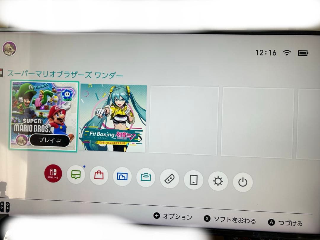ジャンク品　Nintendo Switch 本体　外付けファン
