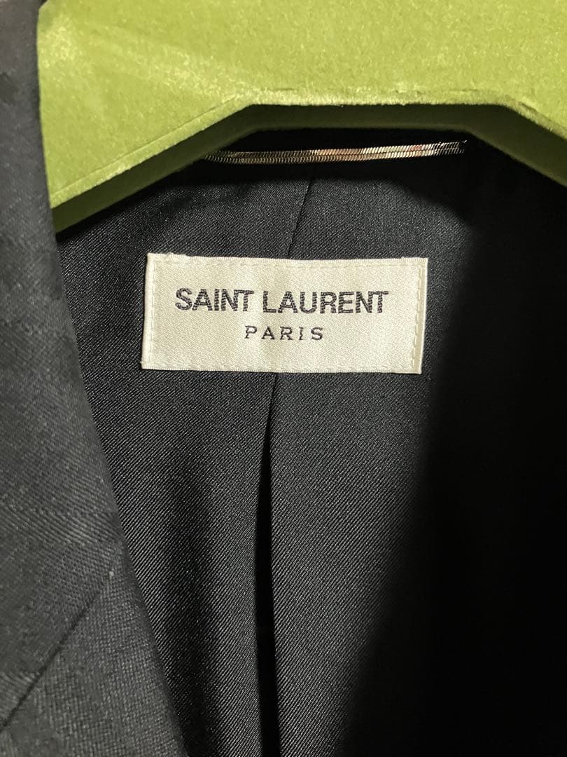 SAINT LAURENT PARIS ストライプ テーラード ジャケット