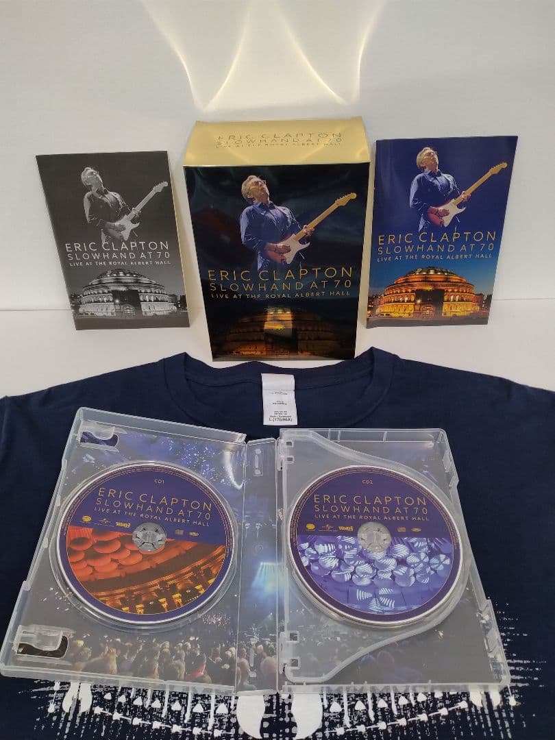 エリッククラプトン スローハンド・アット 70 ライブ DVD+2CD+Tシャツ