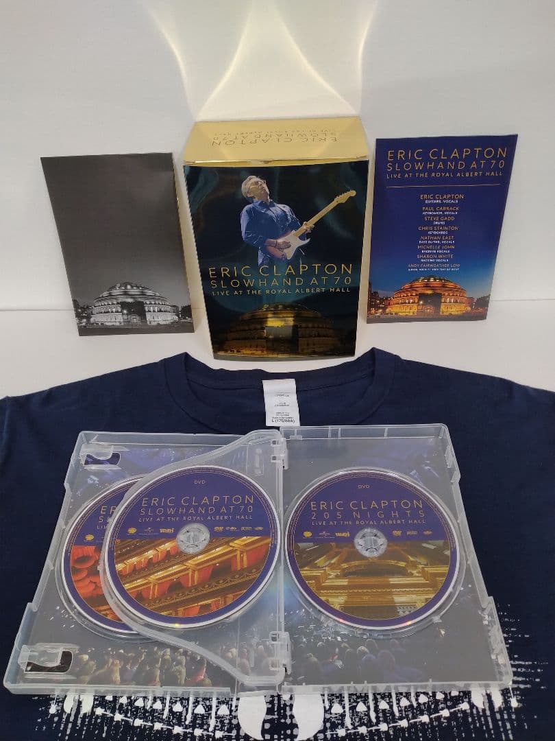 エリッククラプトン スローハンド・アット 70 ライブ DVD+2CD+Tシャツ