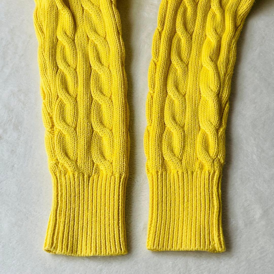 ラルフローレン ケーブル コットンカーディガン ポニー刺繍 人気　現行タグ　春