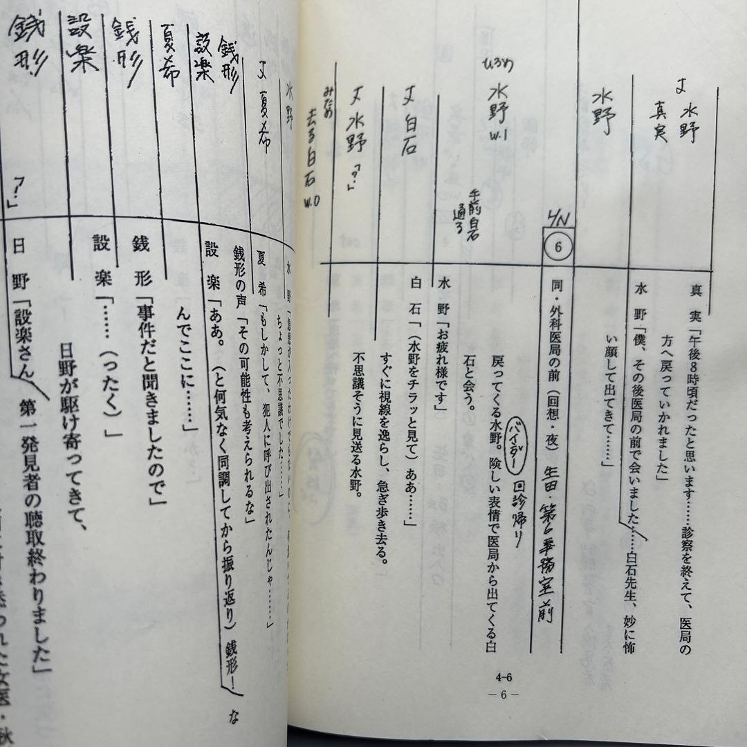 TVドラマ「銭形警部」台本3冊セット　ルパン三世　鈴木亮平三浦貴大安田顕前田敦子