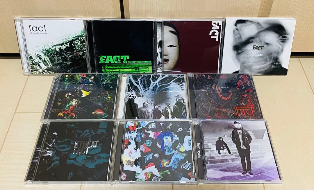 【廃盤多数】 FACT CD アルバム 10枚セット (CD+DVD)
