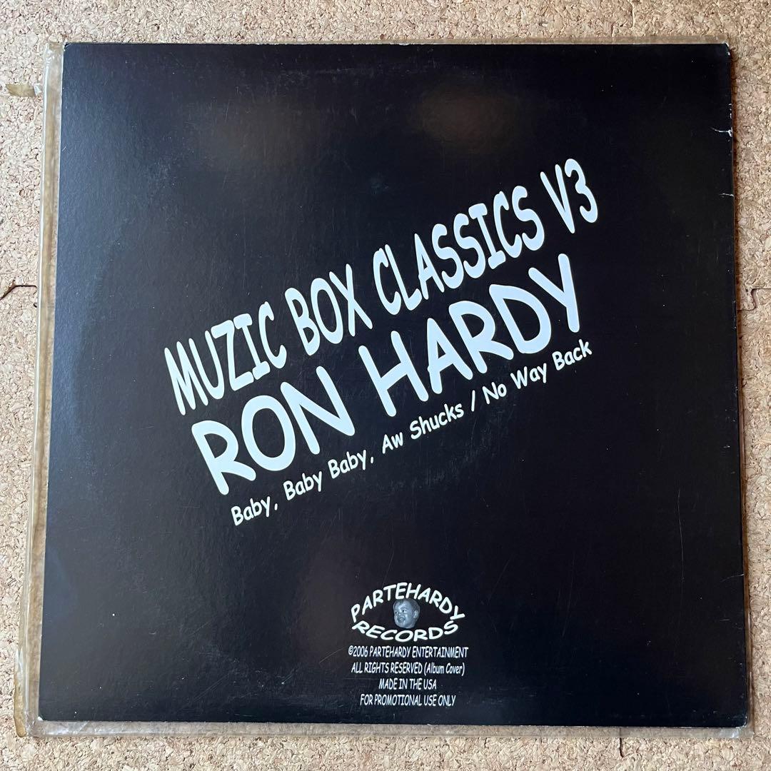 lolo・美品【Ron Hardy・Muzic Box Classics