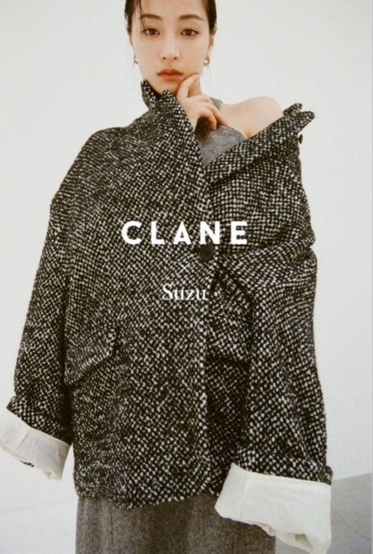 SuzuHirose×CLANE MIX COLOR OVER COATサイズ1