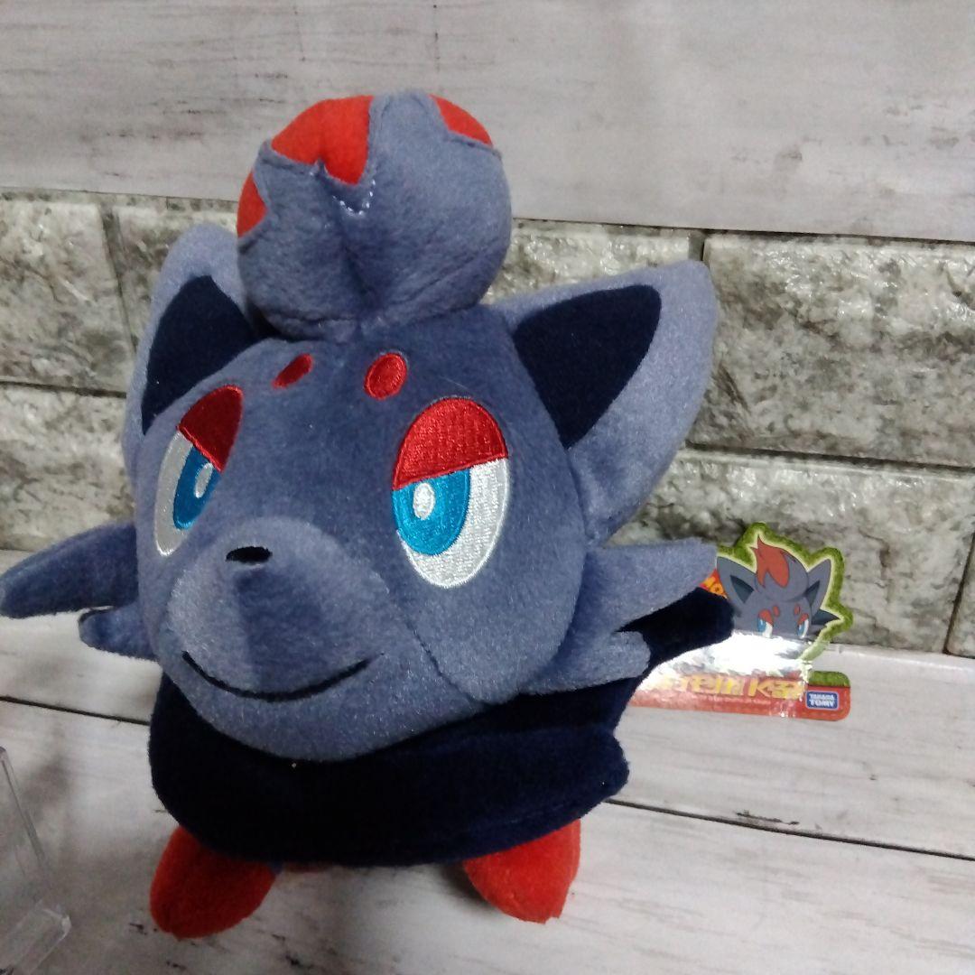 d*3様 ☆レア？ポケモン　ゾロア＆ゾロアーク　当時物　ぬいぐるみ　ポケドール等