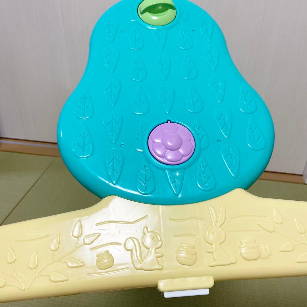 【美品】くまのプーさん えらべる回転 6WAYジムにへんしんメリー プーメリー
