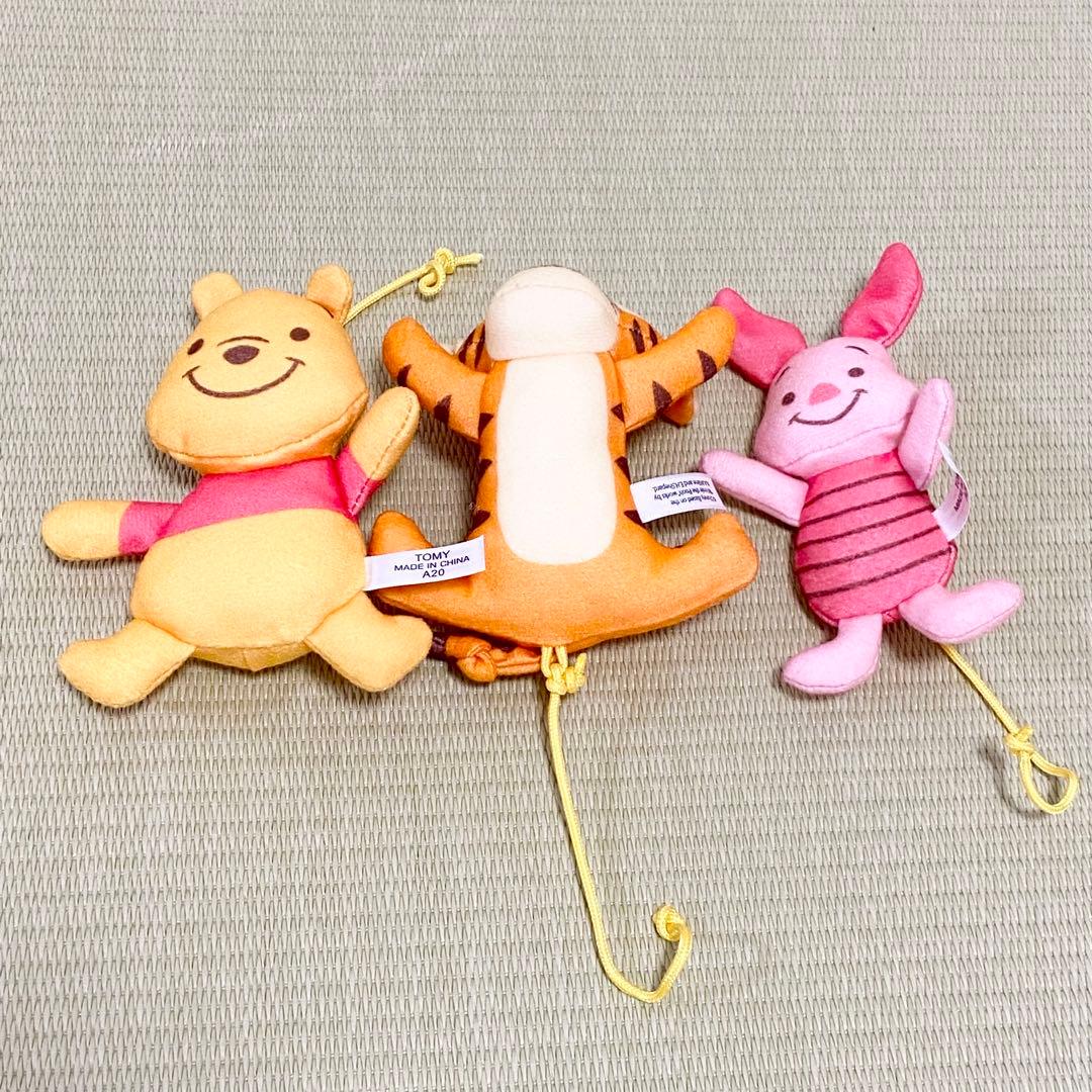 【美品】くまのプーさん えらべる回転 6WAYジムにへんしんメリー プーメリー