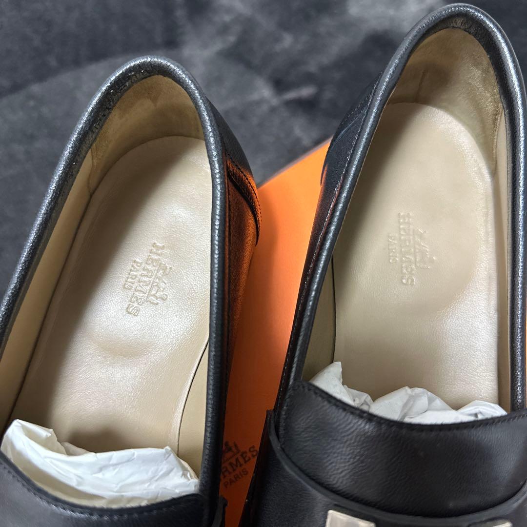 まさこ HERMES エルメス　モカシンパリ　サイズ42 1/2