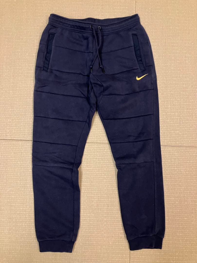 Nike ネイビー スウェット上下セットアップ 裏起毛 M
