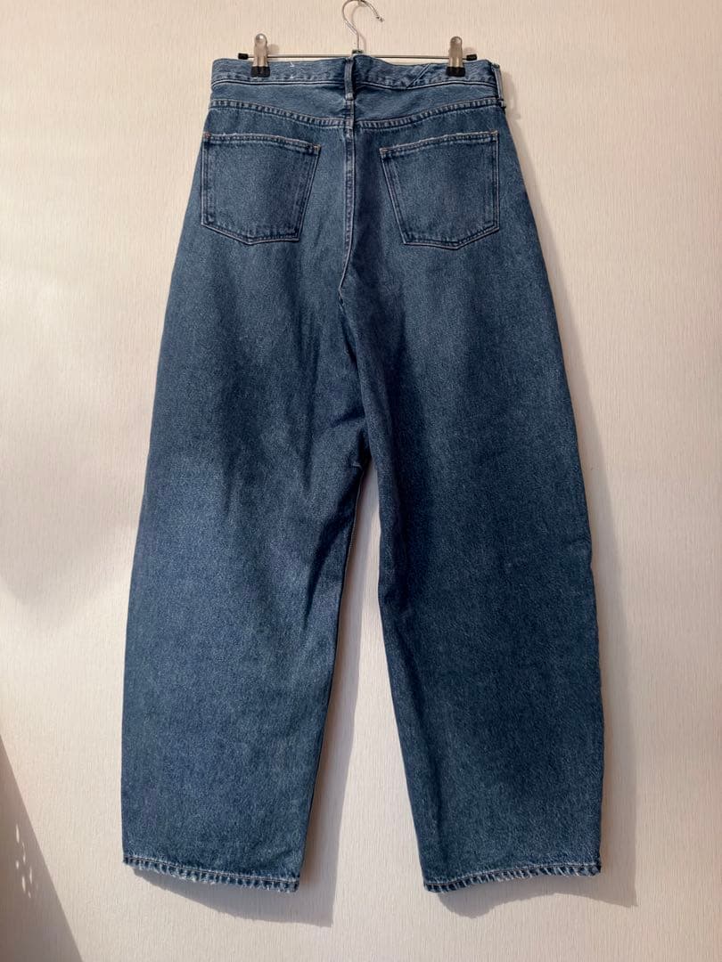 【未使用】upper hights for コンテ デニムワイドパンツ DEUX