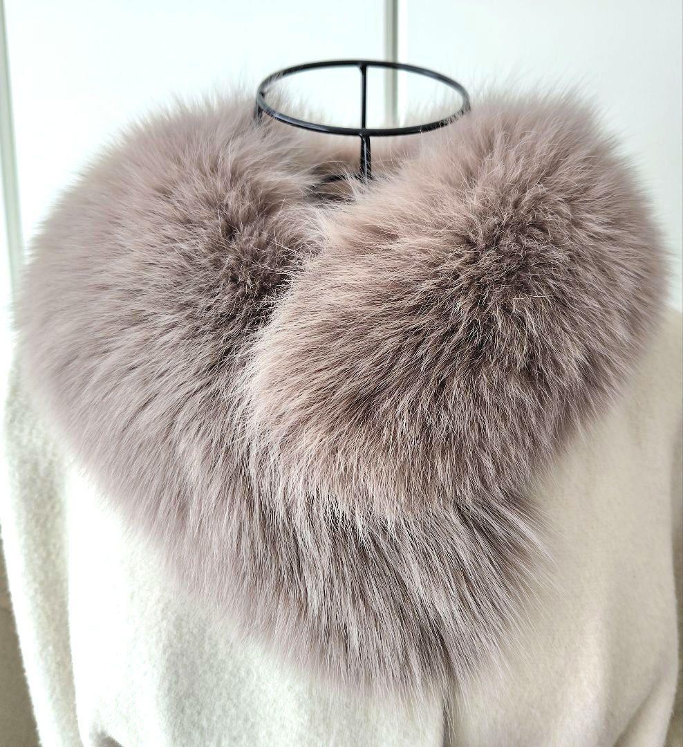 極美品✨️SAGA-FOX サガフォックス♡リアルフォックスファーマフラー✨️