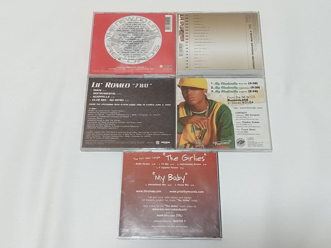洋楽 Lil' Romeo No Limit Records G-Funk G-Rap