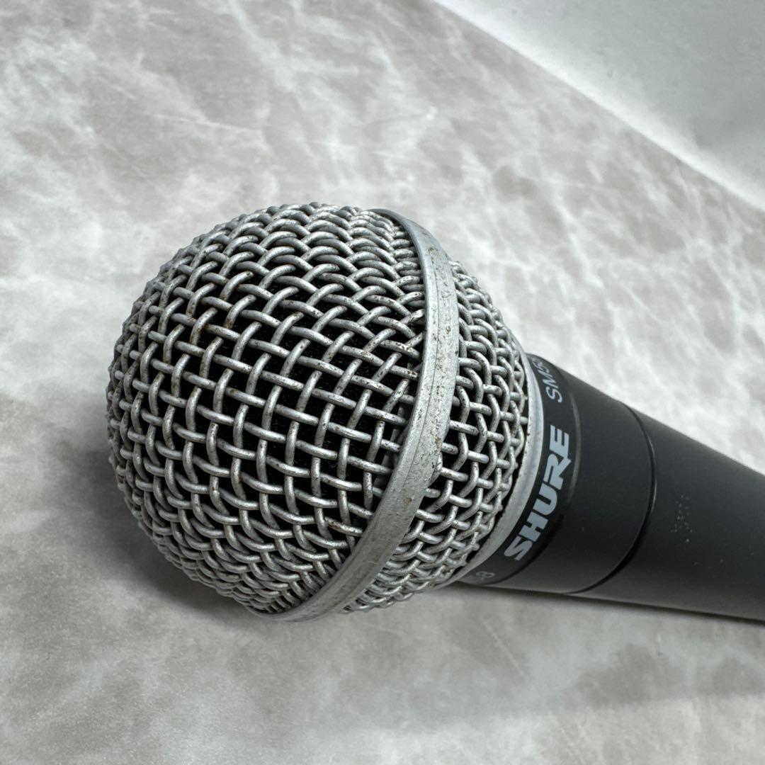 Shure シュアー SM58 ダイナミックマイク カバー アーム付き