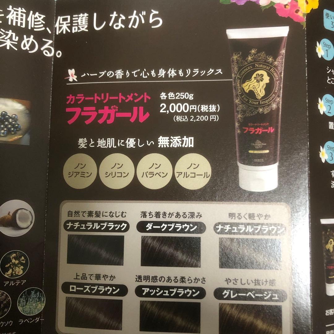 【日月限定価格】フラガール カラートリートメント 4本セット